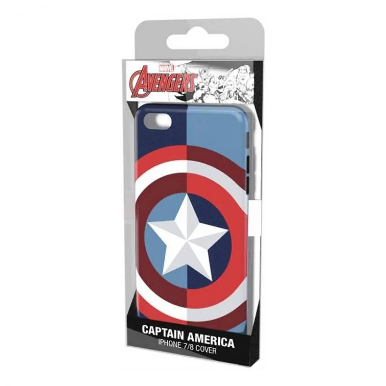 Tribe Iphone 7/8 Cover Hood Case Captain America Marvel Avengers Custodia