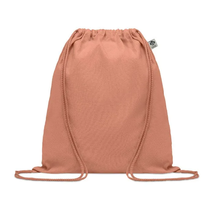 Borsa con coulisse in cotone