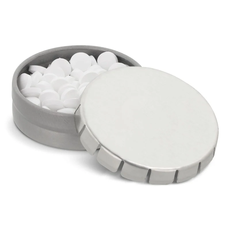 Scatola di menta piperita Mini clic tin