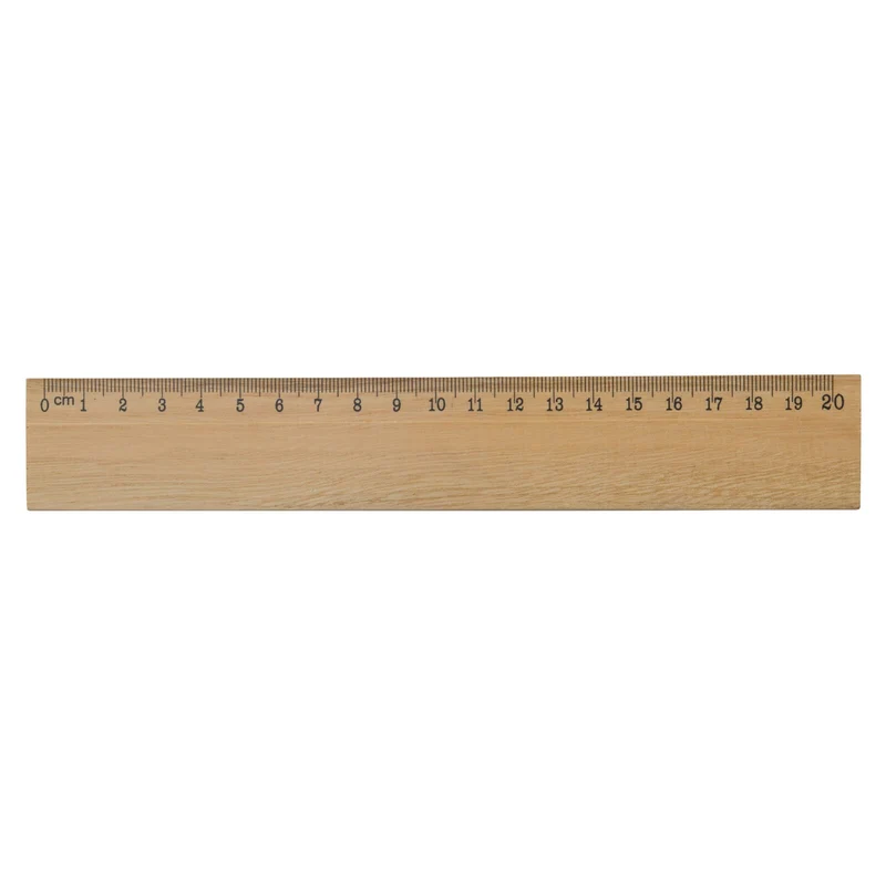Righello in legno 20 cm