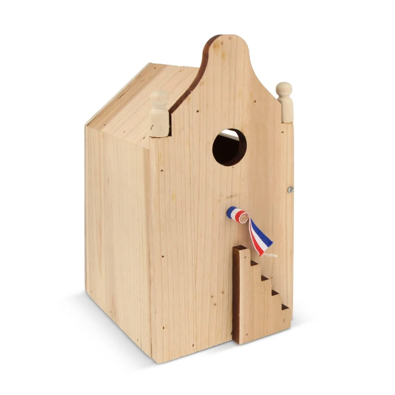 Casa degli uccelli in legno FSC