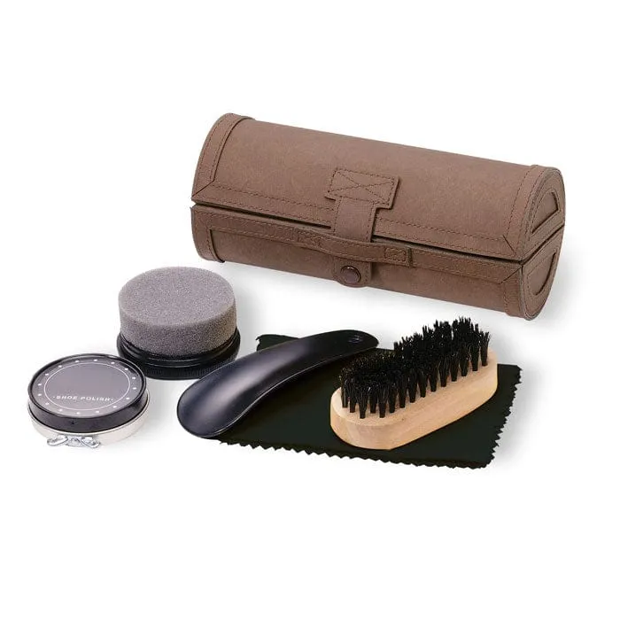 Set pulizia scarpe 5 pezzi in confezione regalo