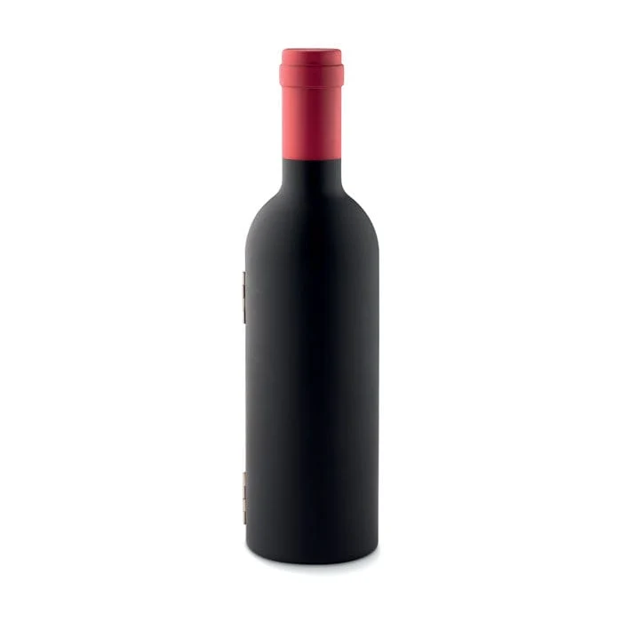 Set vino in box di bottiglia