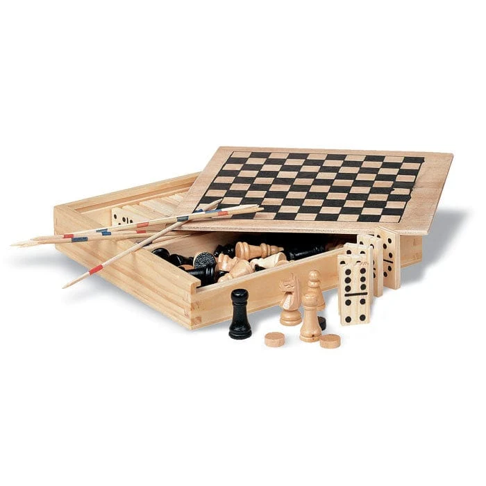 Set giochi 4in1 in legno