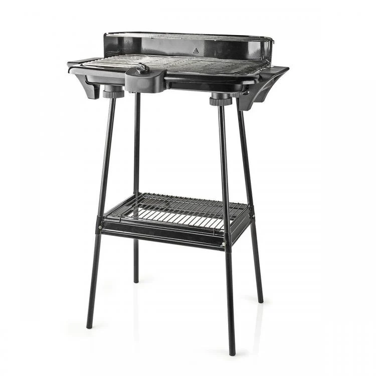Nedis Barbecue Elettrico Con Piedi O Da Tavolo Griglia Grill Bbq No Fumo 2000W