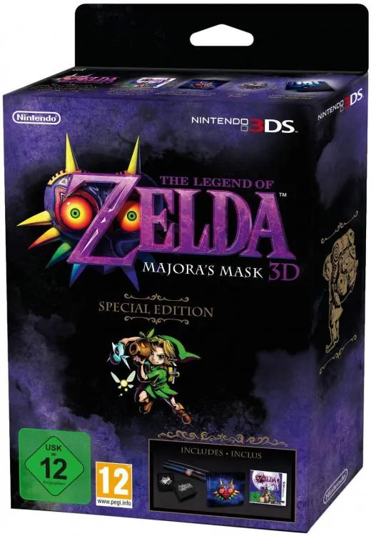 The Legend Of Zelda: Majora'S Mask Special Limited Edition Nintendo 3Ds 2Ds