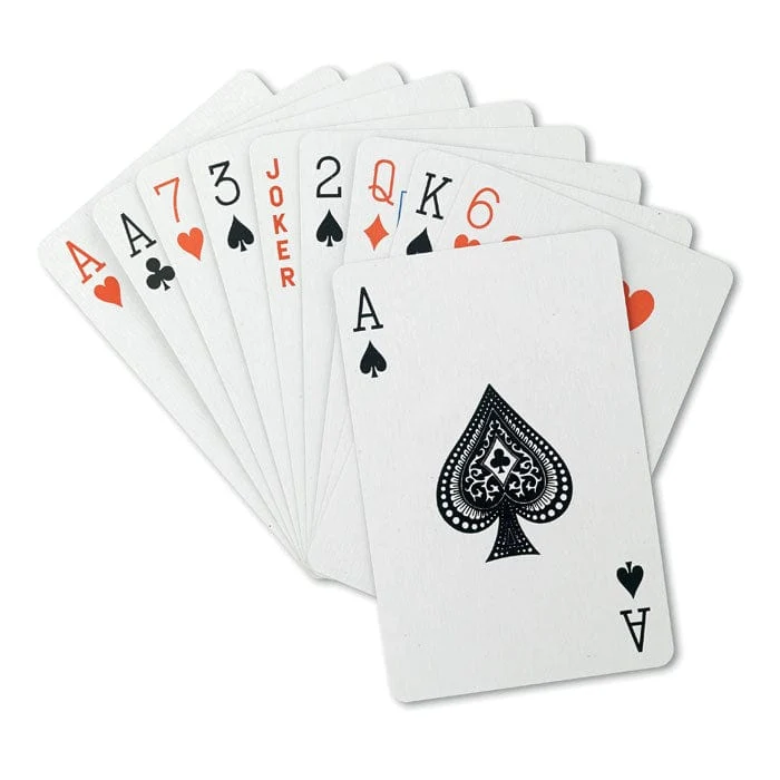 Carte da gioco in box in PP