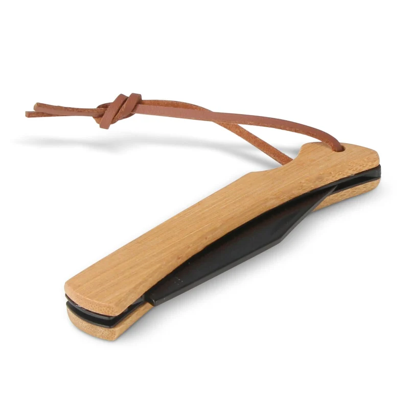 Coltello tascabile in bambù
