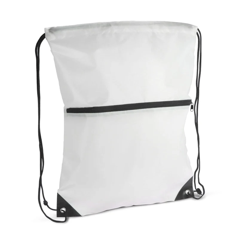 Sacca a coulisse 210T R-PET con cerniera
