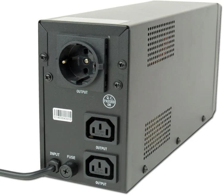 Techmade Gembird Ups 650Va Display Ac Restart 2Xc13 1Xshuko Gruppo Continuita'
