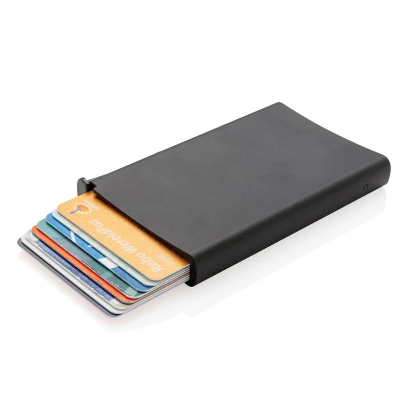 Portacarte standard in alluminio