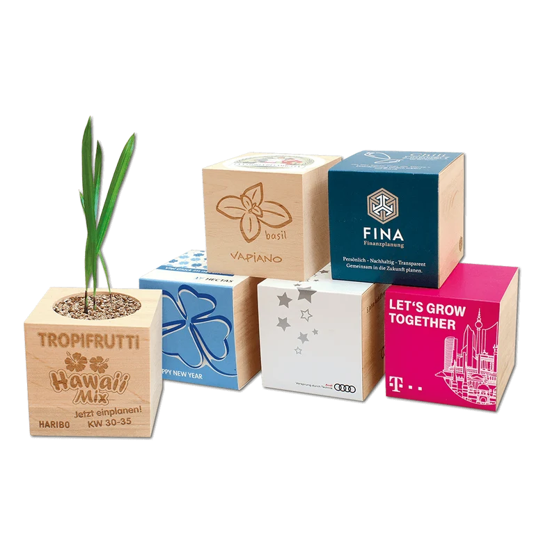 Giga Ecocube Personalizzato (7,5 cm x lato)