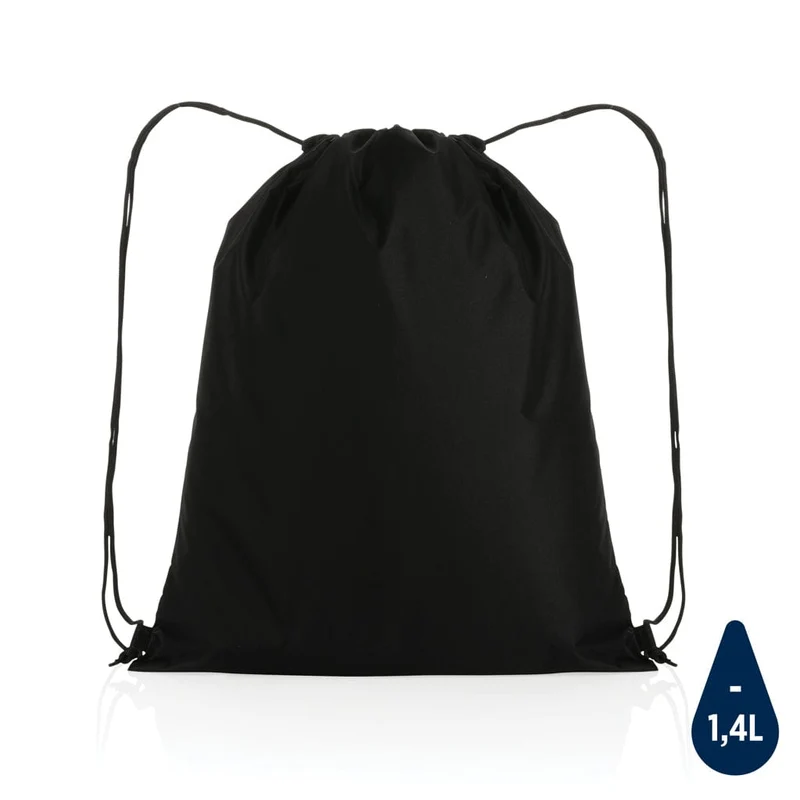 Zainetto con coulisse PET riciclato 190T Impact AWARE™ – 36 × 0.1 × 44 cm
