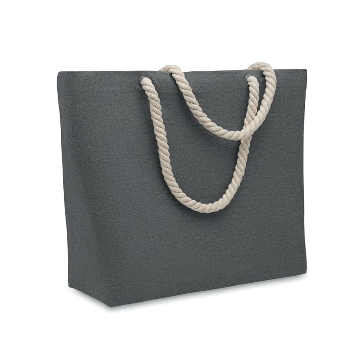 Borsa da spiaggia con manico in cotone