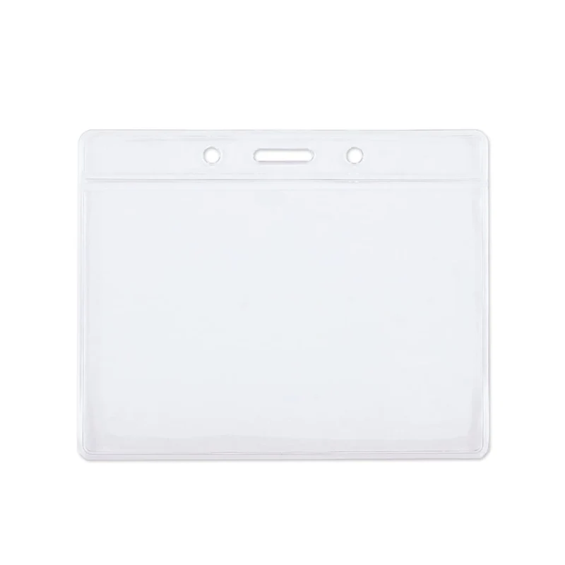 Porta badge orizzontale 100x80mm