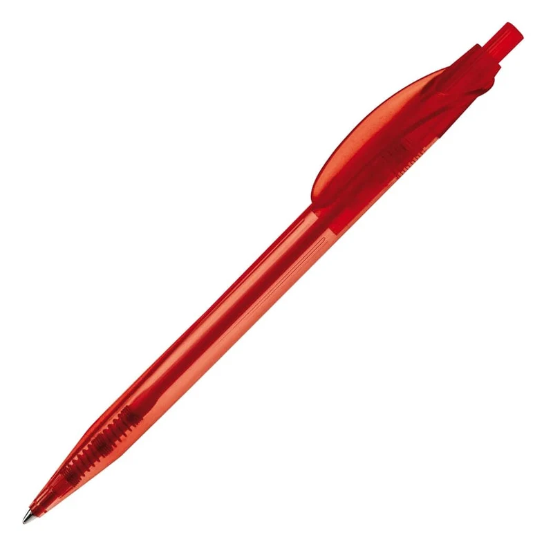 Penna a sfera Cosmo Transparent clip ad arco