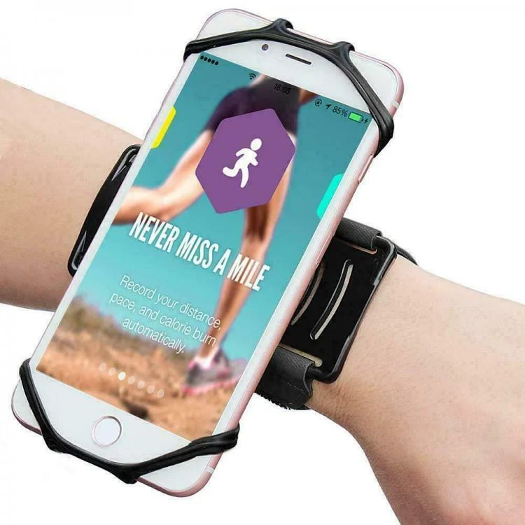 Supporto Cellulare Smartphone Da Polso Fascia Sport Rotante 360° Linq Hd-3609