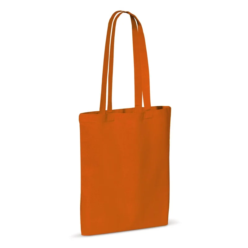 Shopper in cotone OEKO-TEX® 140g/m² 38x42 cm colorata