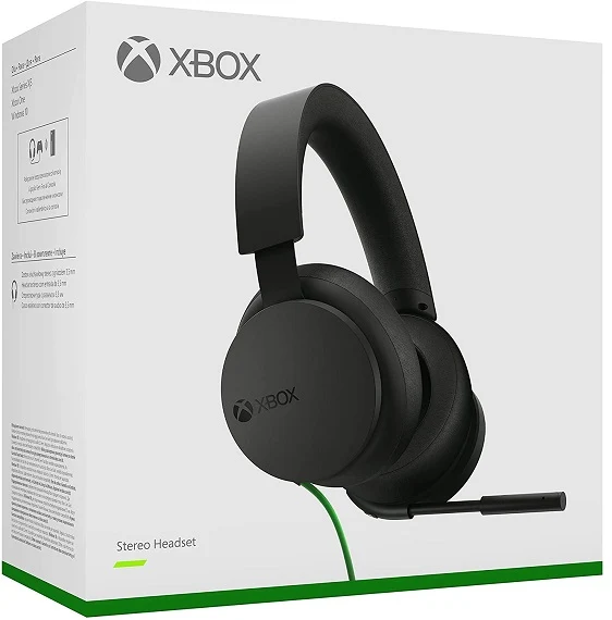 Microsoft Cuffie Stereo Per Xbox One Series X/S Pc Win10 Cuffia Gaming Microfono