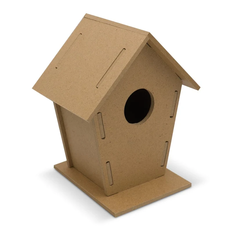 Casetta per uccelli in MDF