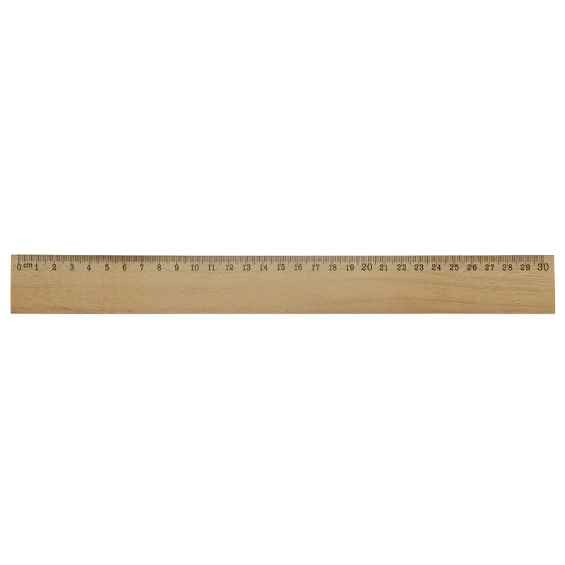 Righello in legno 30 cm