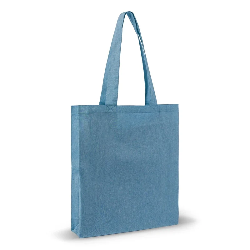Borsa shopping cotone riciclato 38x42x10