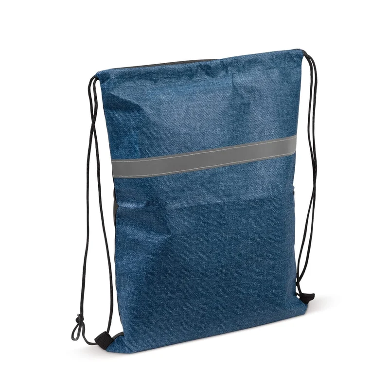 Borsa morbida con striscia riflettente