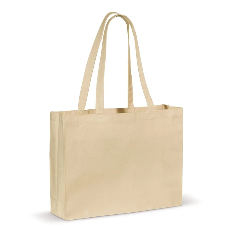 Shopper in Cotone certificata OEKO-TEX® 280g/m² orizzotale