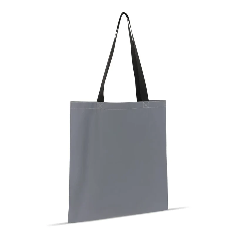 Shopping bag riflettente con tasca interna 35x40cm