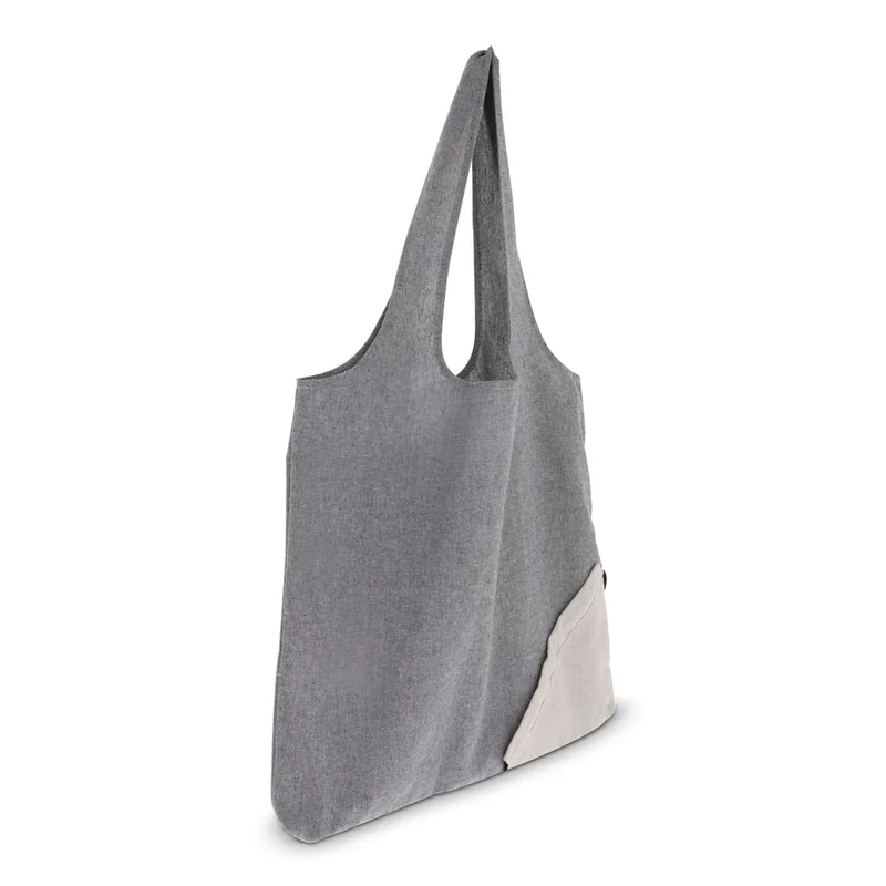 Borsa della spesa Cotone riciclato OEKO-TEX® 140g/m² morbida