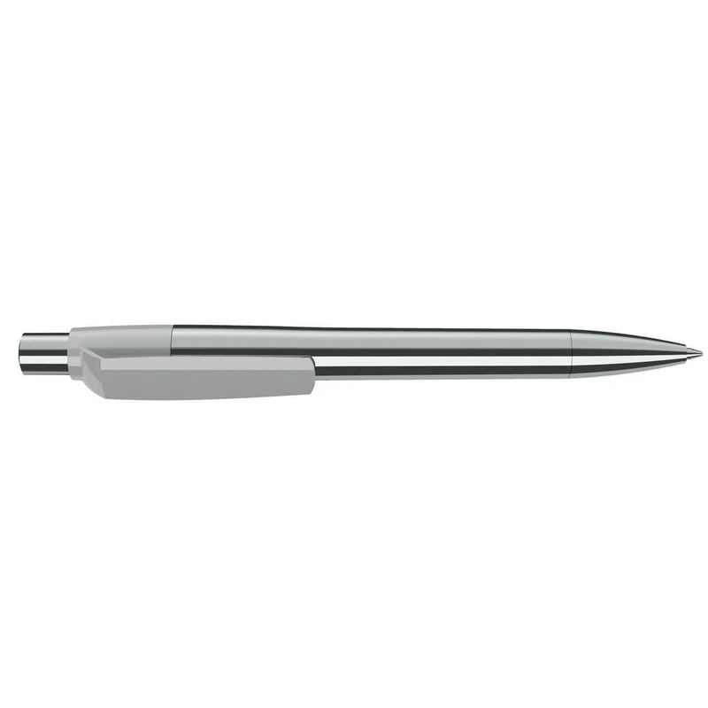 Penna deluxe in metallo cromato