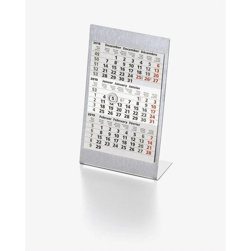 Calendario magnetico postabile