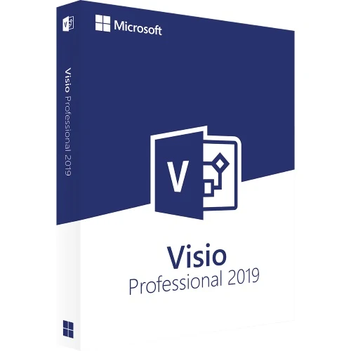 Licenza Digitale Microsoft Visio 2019 Professional 2Pc (Windows) Code Digital