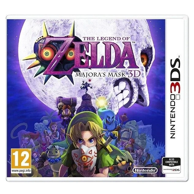 Legend Of Zelda Majora'S Mask 3D Nintendo 3Ds 2Ds Videogioco Italiano Eu Nuovo