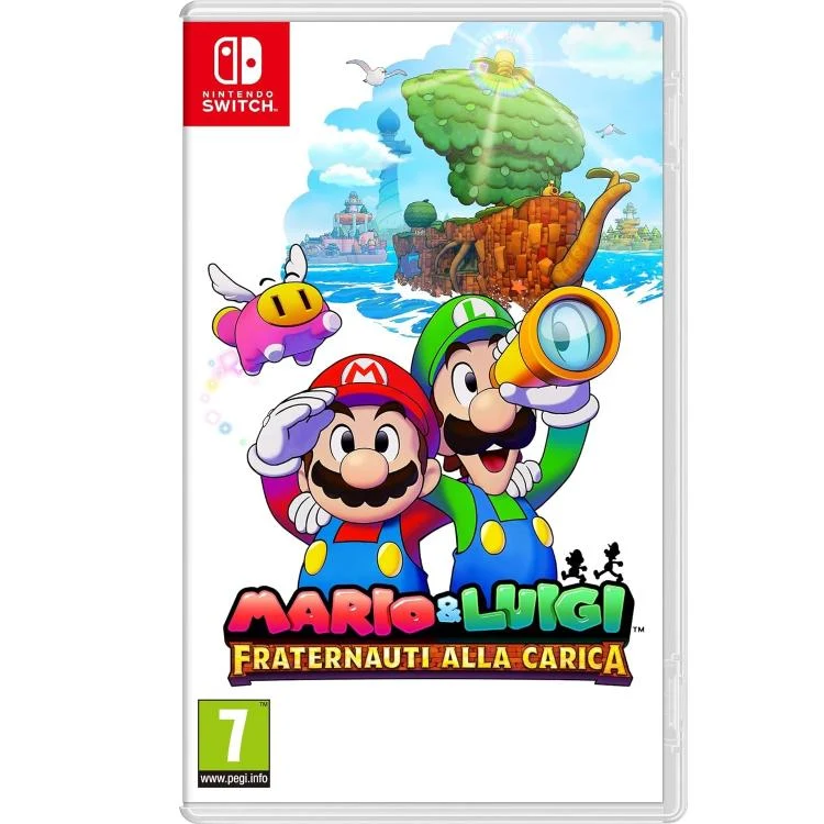 Mario E Luigi Fraternauti Alla Carica Nintendo Switch Videogioco Pal Italiano Nuovo