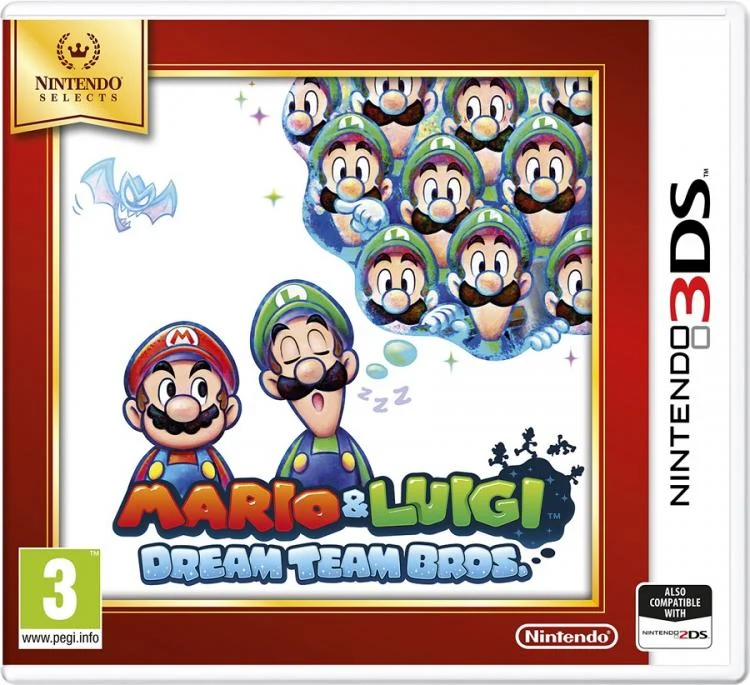 Mario & Luigi Dream Team Bros Nintendo 3Ds 2Ds Videogioco Italiano Nuovo Eu