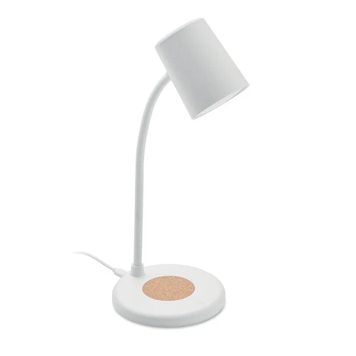 Caricatore wireless e lampada