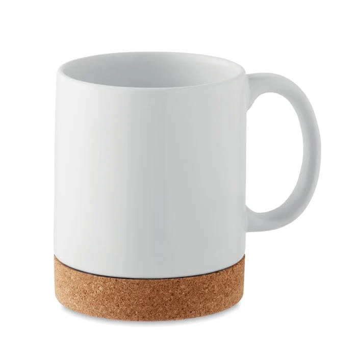 Tazza in ceramica e sughero 7,9x9,4 cm