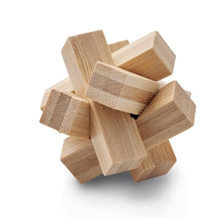 Puzzle rompicapo in bamboo Stella