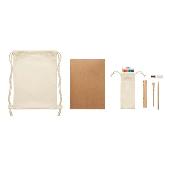 Set da disegno per bambini con sacchetto