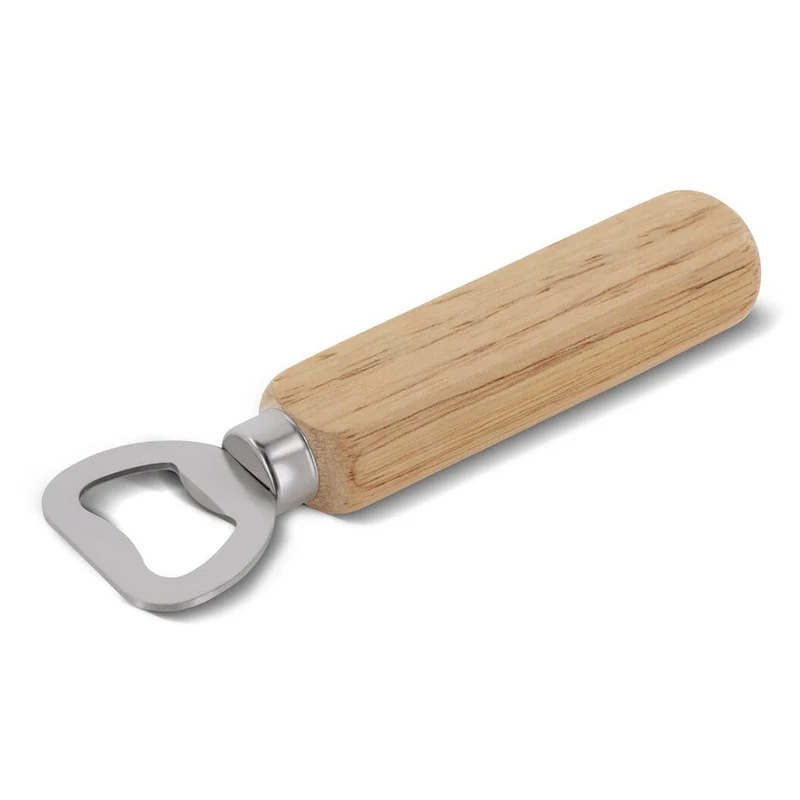 Apribottiglie con manico in legno