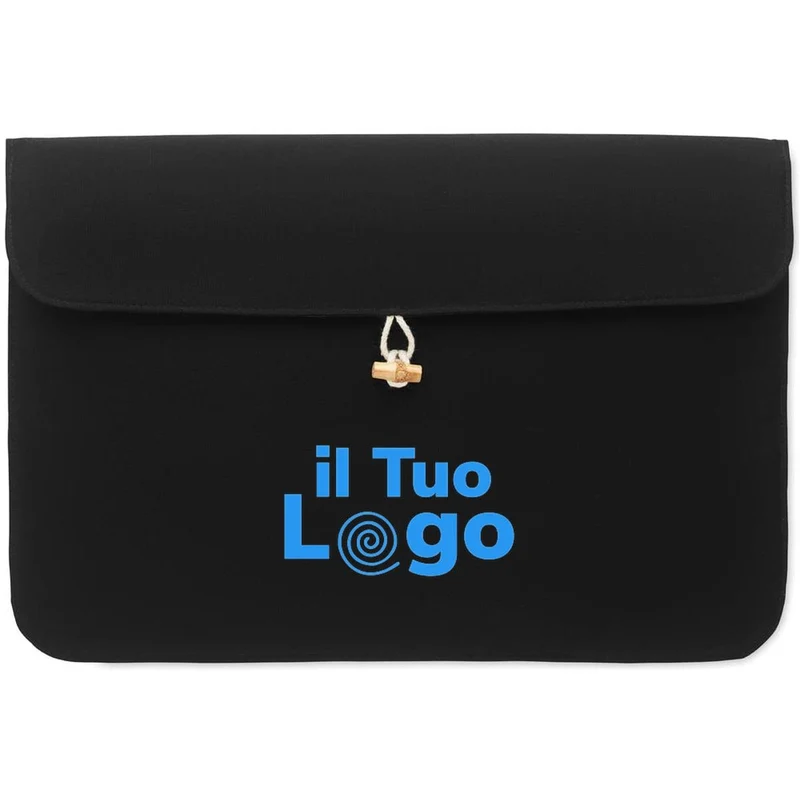 Borsa laptop 15 pollici in cotone