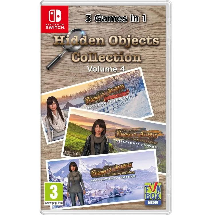 Hidden Objects Collection Volume 4 Nintendo Switch Videogioco Eu Ita Vers Fisica