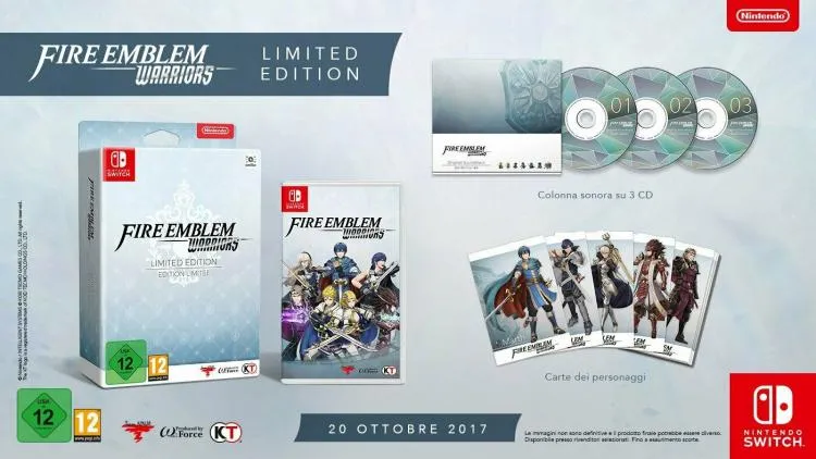 Fire Emblem Warriors Limited Edition - Nintendo Switch Videogioco Italiano Nuovo
