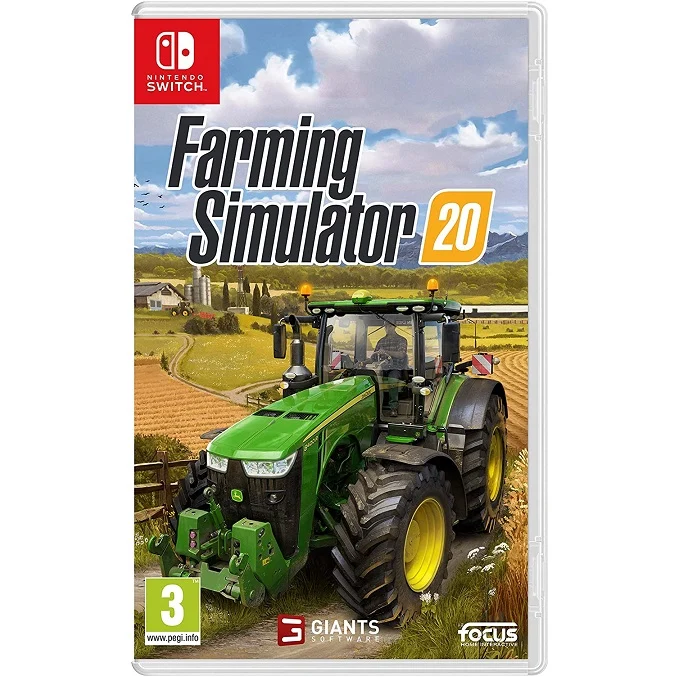 Farming Simulator 20 Nintendo Switch Gioco Simulatore Fattoria 2019 Farmin Nuovo