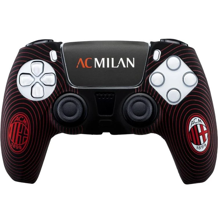 COVER CONTROLLER PS5 DUALSENSE PLAYSTATION 5 SKIN MILAN GUSCIO SILICONE +STICKER