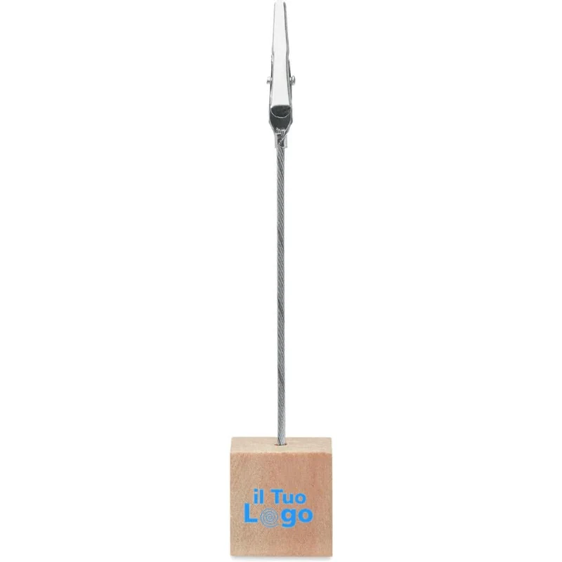 Clip in legno