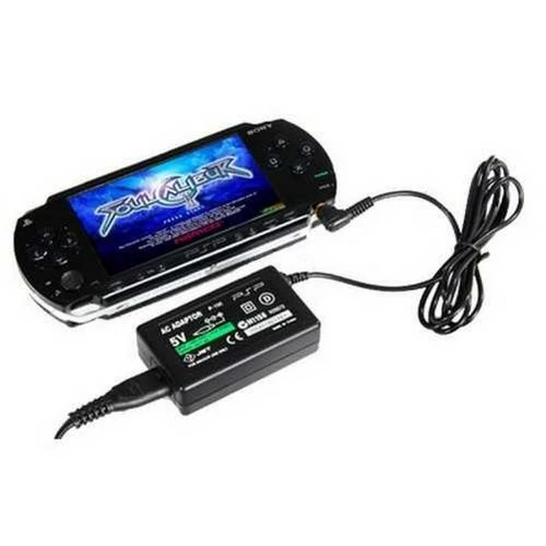 Alimentatore Caricabatterie Per Psp/Psp Slim 5v Psp Console Slim Sony Psp Carica