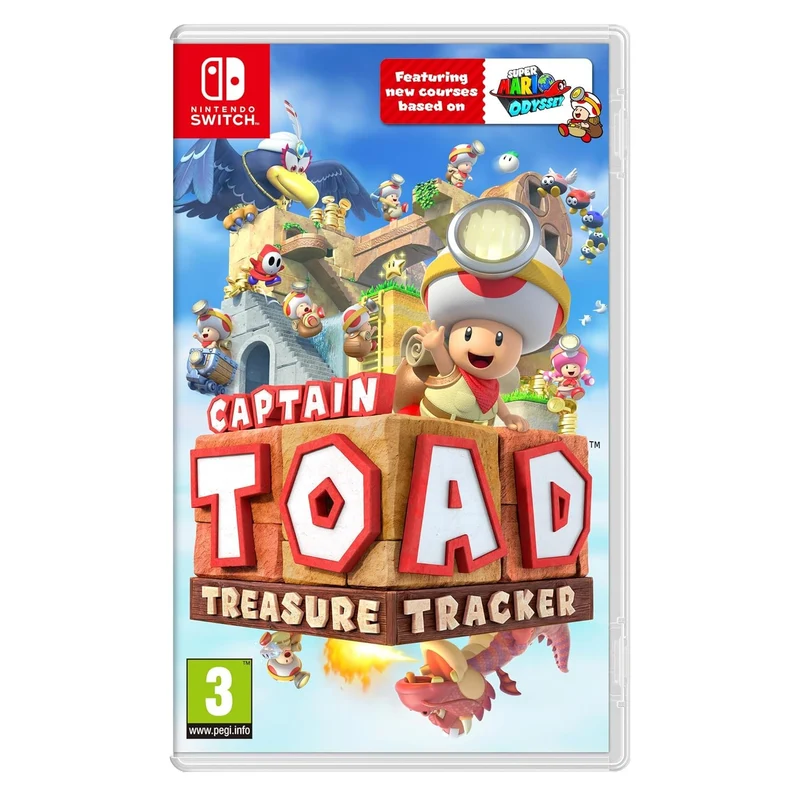 Captain Toad Treasure Tracker Nintendo Switch Videogioco Copertina Eu Multilingua (ITA)