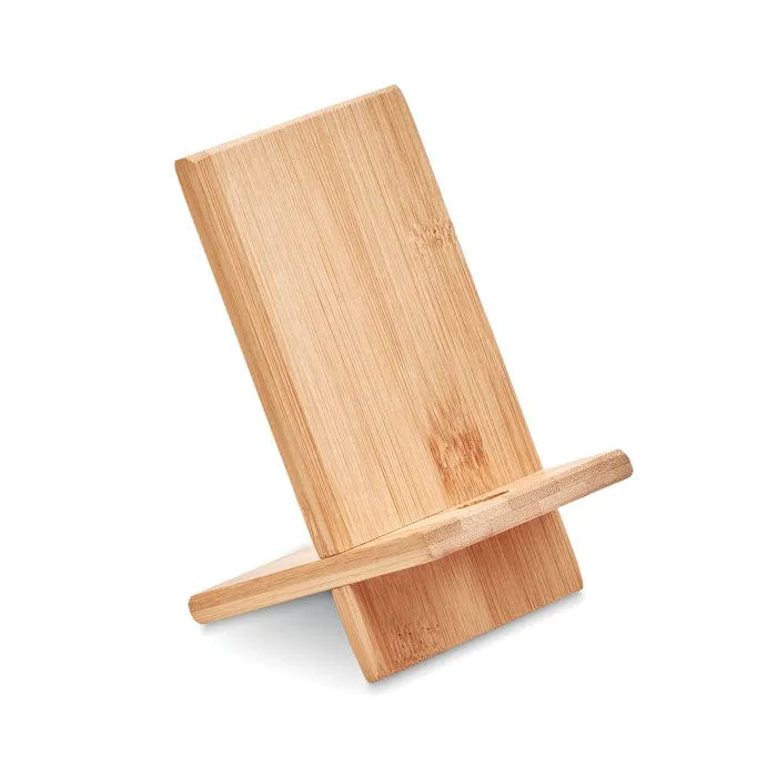 Portatelefono in bamboo
